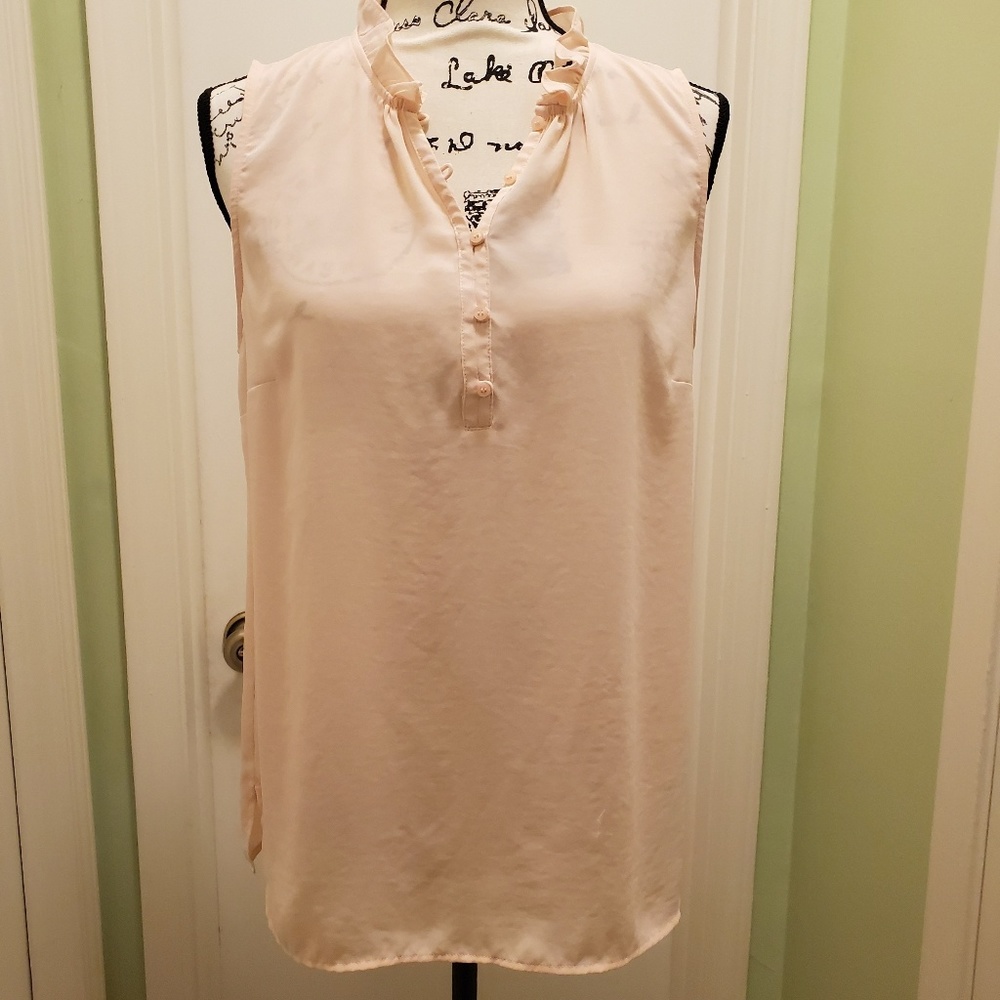 Talbots V-neck sleeveless top